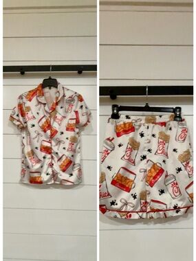Kids Chik Fil A Satin Pajama Set